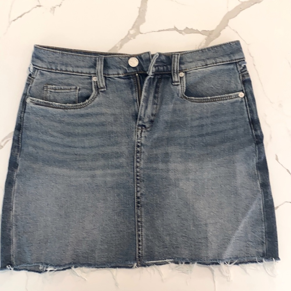 Blank NYC Denim Mini Shirt